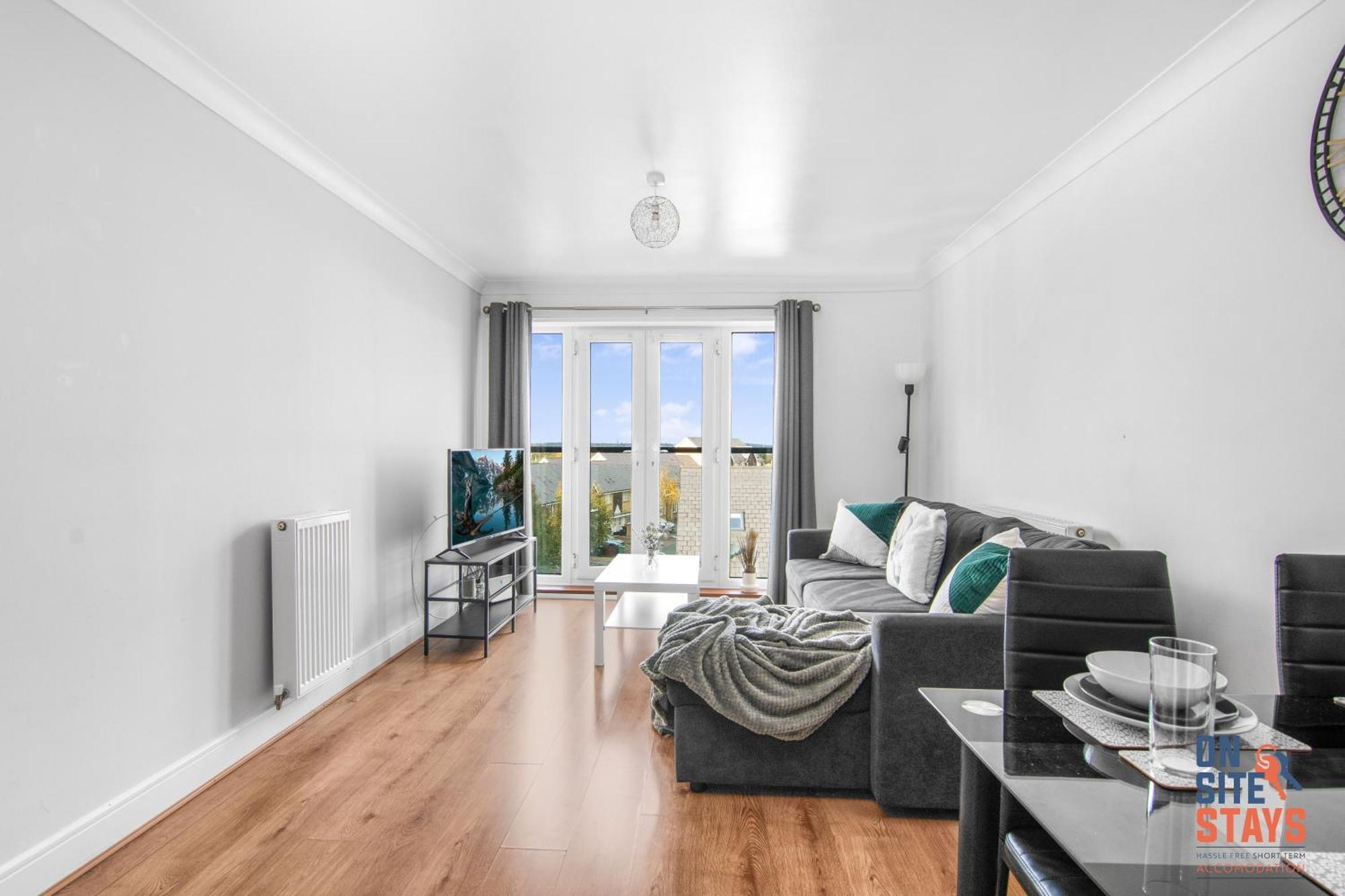 Onsitestays - Cosy 2-Bedroom Apartment With Free Parking, Wi-Fi & London Links Northfleet المظهر الخارجي الصورة